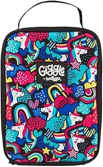 SmiggleLunchbox 'Giggle' Single Compartment Insulated (Unicorn Black Mix) (446758 x multi)