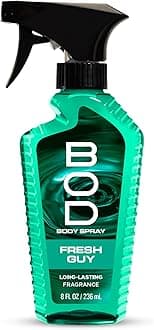 Bod Man Fresh Guy By Parfums De Coeur Fragrance Body Spray 8.0 oz