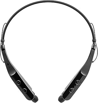 Lg Electronics Mobilecomm Mobilecomm Tone Triumph Hbs-510 Wireless Bluetooth Headset With Mic (Black) - In Ear
