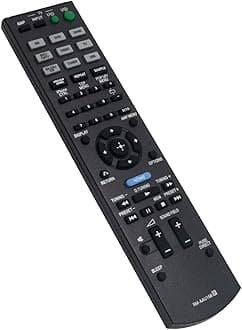 RM-AAU168 RMAAU168 Replace Remote Control fit for Sony 5.2 7.2 Channel 4K Multi Channel AV Receiver STR-DH740 STR-DH540 STRDH740 STRDH540