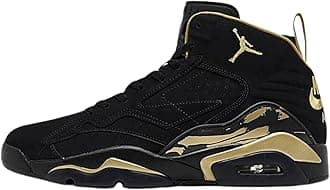 Jordan MVP Men's Basketball Shoes in Black/Metallic Gold