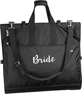 WallyBags Women's 66” Premium Tri-fold Carry on Destination Wedding Dress Travel Bag