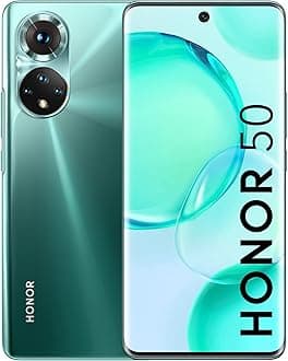 HONOR 50 Dual-SIM 128GB ROM + 6GB RAM (GSM | CDMA) Factory Unlocked 5G Smartphone (Emerald Green) - International Version