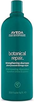 Aveda Botanical Repair Strengthening Shampoo | Strengthens and Repairs Damaged Hair* | Bond-Building Shampoo| 94% Naturally Derived**| Silicone Free, 50ml