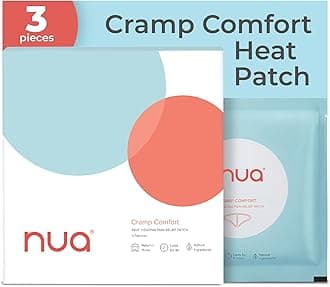 Cramp Comfort || 3 Heat Patches for Period Pain and Cramps || 100% Natural Ingredients and Portable || 8 Hours Pain Relief || Quick Relief from Menstrual Pain