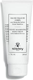 Velvet Nourishing Body Cream with Saffron Flowers - 200 mL - Non-Greasy, Non-Sticky Body Moisturizer for Very Dry Skin - Protects & Restores - Honey & Orange Blossom Scent