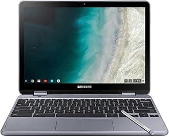 Chromebook Plus V2, 2-in-1, 4GB RAM, 32GB eMMC, 13MP Camera, Chrome OS, 12.2", 16:10 Aspect Ratio, Stealth Silver (XE521QAB-K01US)
