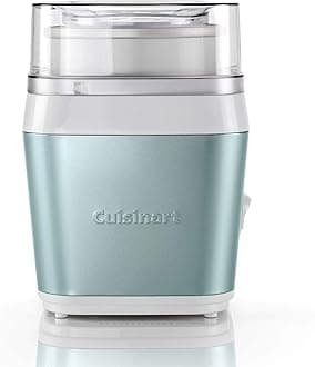 Cuisinart Ice Cream Maker and Dessert Maker, Homemade Gelato & Ice cream machine, Sorbet Maker, Frozen Yogurt Maker, Light Pistachio ice cream maker machine for home, ICE31U