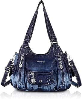 Angel Barcelo Purses for Women Soft PU Leather Shoulder Bag Crossbody Purse and Handbags