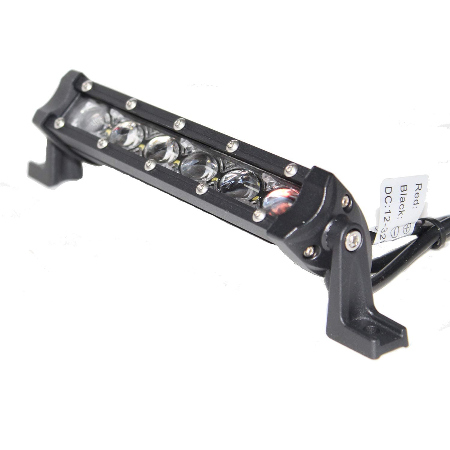 Led Light bar 14inch 60W Single Row Driving Light LEDs 6D Lamp Cup Offroad Vehicles Pickup Truck Boat SUV 4WD ATV Driving Lights 12V 24V