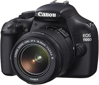 Canon EOS 1100D Digital SLR Camera (inc. 18-55 mm f/3.5-5.6 DC III Lens Kit)