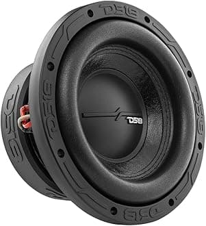 DS18 ZR8.2D Elite-Z 8" Car Audio Subwoofer 1000W Watts Dual Voice Coil 2-Ohm DVC 2+2 OHMS (1 Speaker)