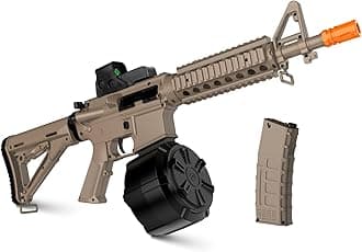Gel Blaster M4A1 Toys with High-Speed Automatic FPS 280,Outdoor Games and Backyard Fun for Ages 14 Years Old and up and Adults Halloween Christmas,Sandy