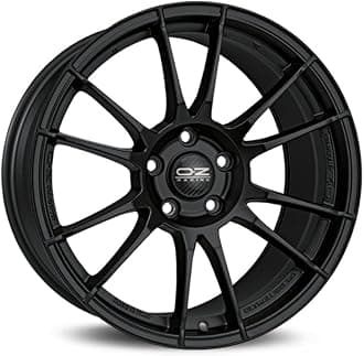 OZ ULTRALEGGERA Matt Black 7x17 ET25 4x108 Hub Bore 75 Alloy Rims