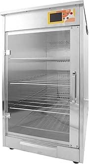 4-Shelf Electric Fan Circulated Hot Box Food Warmer for Holding 4" D Full-Siz...