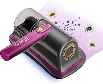Cordless Bed Vacuum Cleaner-6600mAh Wireless Handheld UV Mattress Vacuum Cleaner,Lightweight Two Speeds Cleaner Machine for Bed,Sofas,Pillow
