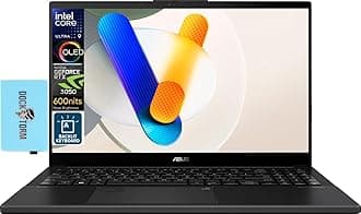 ASUSVivobook Pro 15 Creator Laptop 15.6" OLED FHD 600nits Display (Intel Core Ultra 9-185H, RTX 3050 6GB, 40GB DDR5 RAM, 2TB PCIe SSD, Backlit KB, Thunderbolt 4, Win11H) w/DKZ USB Hub