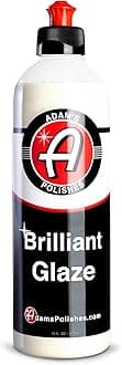Adam's Polishes Brilliant Glaze 16oz - Amazing Depth, Gloss and Clarity - Achieve that Deep, Wet Looking Shine - Super Easy On and Easy Off