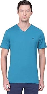 Men's Solid Regular Fit T-Shirt