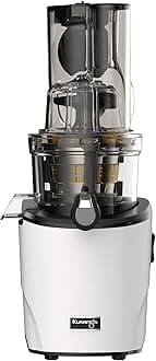 Whole Slow Juicer REVO830SWP Cold Press Masticating Juicer Machine - Extra Wide 88mm & 48mm Food Chutes - Quiet Strong Motor Auto-Cut Fruits & Veggies - Smoothie Sorbet Attachment - White
