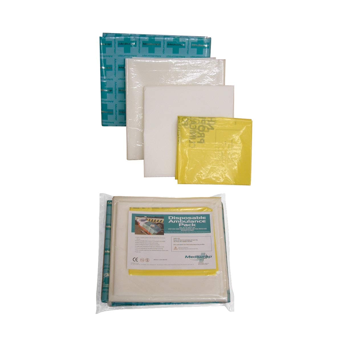 MEDIWRAP Ambulance Bedding Disposable Pack