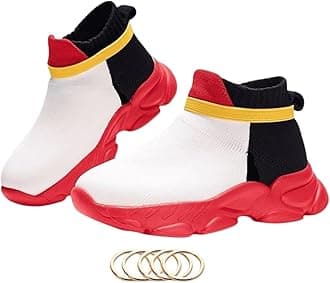 White Black Sneakers for Boys Girls Shoes Running Birthday Gift Tennis Shoes