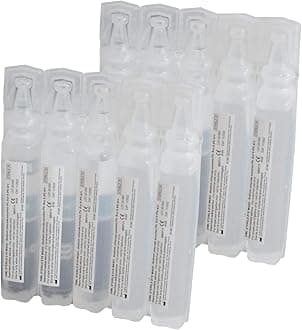 (PACK OF 10) First Aid Eye Wash Pods - Sterile Saline Eye Irrigation Solution