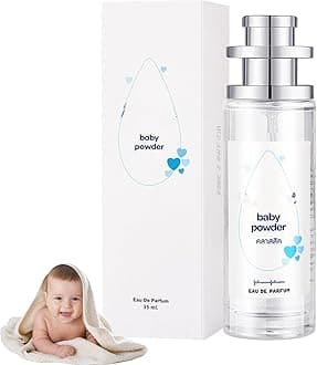 Elyven Baby Powder Perfume, An Eau De Parfum, 35ml Elyven Baby-Soft Perfume Spray, Floral & Creamy Aroma for Women & Men (1pcs-B)