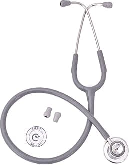 RCSP Super excletone stethoscope for students medical and Doctors (SUPER EXCLE GREY)