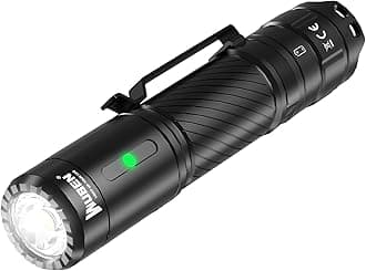 WUBEN C3 Pocket Flashlight Rechargeable 18650 Battery Powered LED Tactical Torch with Type-C Fast Charging 1200 Lumens EDC Light