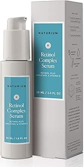 Retinol Complex Serum, Encapsulated Retinols & Bakuchiol, Refining & Smoothing Facial Serum, 1 oz