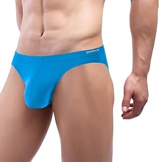 Men's Brief Underwear Breathable Bamboo Viscose Bulge Pouch Men's Fashion Soft Underwear