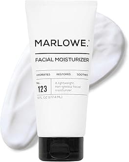 MARLOWE. No. 123 Men's Facial Moisturizer 6 oz | Lightweight Daily Face Lotion for Men | Includes Natural Extracts to Hydrate, Soothe & Restore