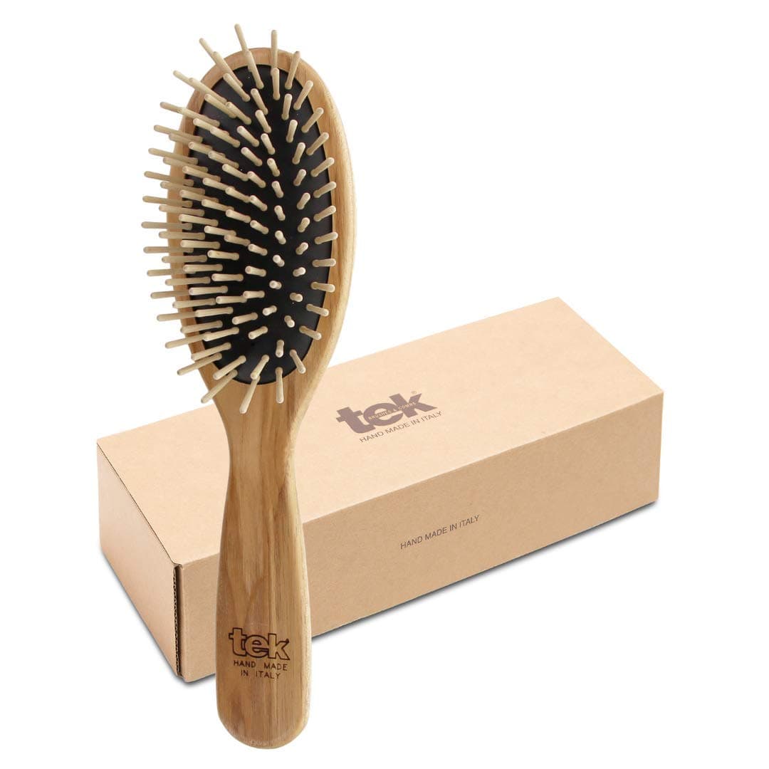 Large Oval Ash Wood Brush