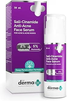 Sali-Cinamide Anti-Acne Face Serum with 2% Salicylic Acid & 5% Niacinamide for Acne & Acne Marks - 30ml