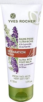 Yves Rocher Ultra Rich Foot Balm | Relieve Dry, Cracked Feet with Shea and Lavender | 2.5 fl oz