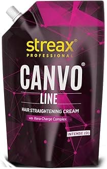 Streax Pro Hair Straightening Cream, Intence, 500ml