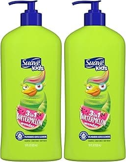 Kids 3 In 1 Shampoo-Cond -Bodywash Watermelon 18 Ounce (Pack of 2)