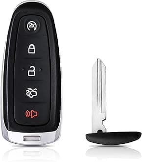 Key Fob Fit for for Ford Explorer Edge 2011-2015, Smart Keyless Entry Remote Start Control for Taurus Focus Expedition Flex 2013-2019 Focus Lincoln MKX MKS MKT Navigator M3N5WY8609
