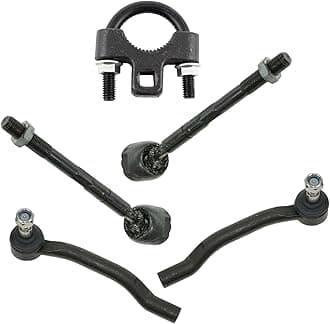 Front Inner & Outer Tie Rod End Set of 4 w/Tool for Honda Pilot Acura MDX