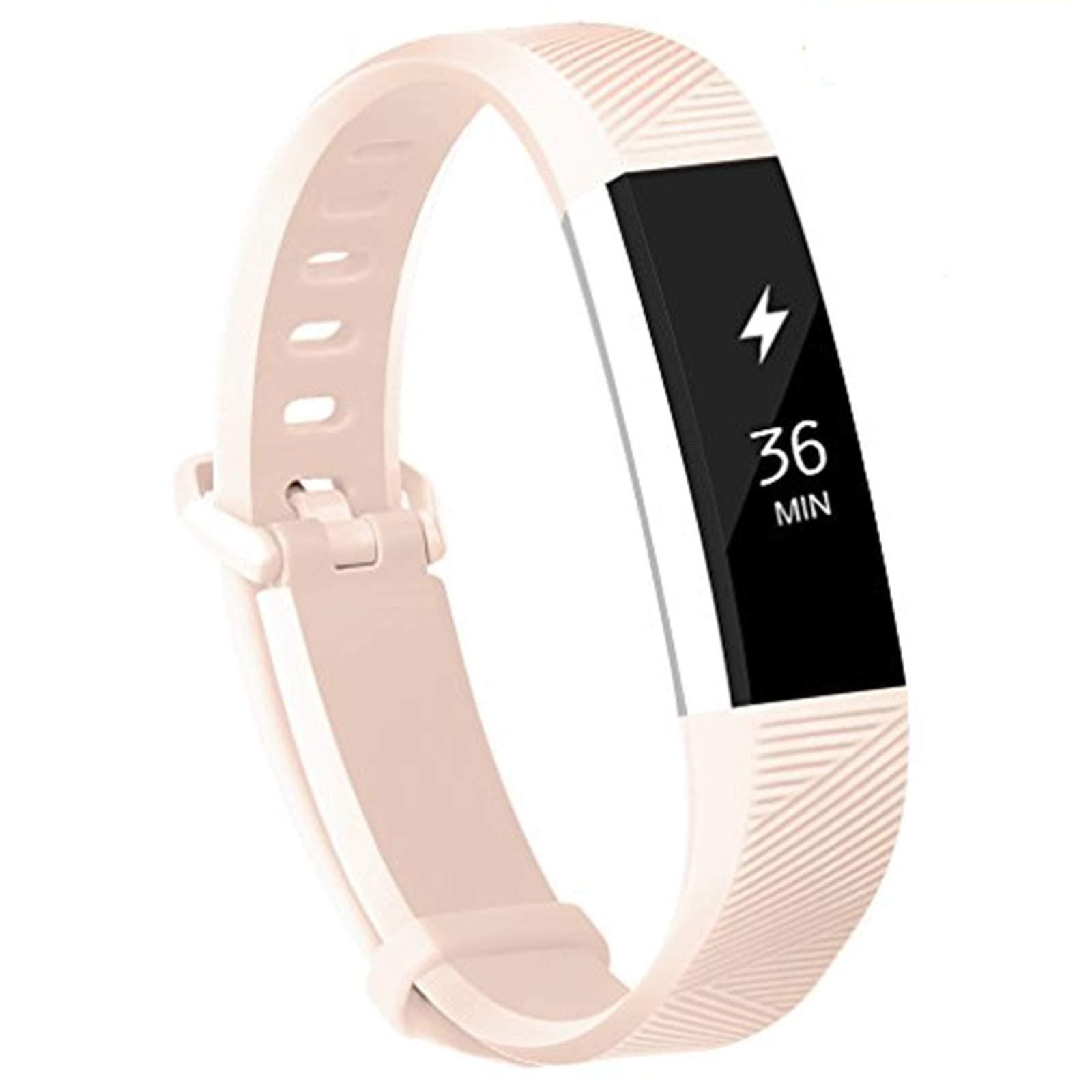 POY Compatible Bands Replacement for Fitbit Alta/Fitbit Alta HR, Adjustable Sport Wristbands for Women Men (Large)