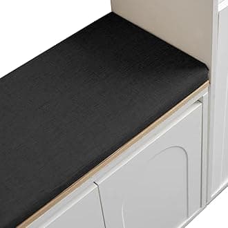 Bench Cushions for Indoor Furniture 40/48/60 x 14/15/17/11 inch Rectangular Non Slip Outdoor Bench Cushion pad for Deck Chair Swings Bench Cushion(Color 1,67x24x2in)