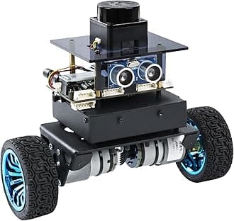 YahboomSelf-Balancing Robot STM32 Development Board Robot Chassis Kit,with Ridar, 360° Scanning Environment,STM32 Expansion Board (Lidar Kit)