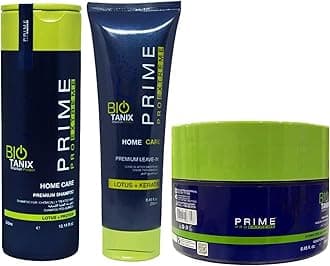 PRIME PRO EXTREME BIO TANIX Brazilian Protein Extreme Force Shampoo + Mask + Leave-in Kit Combo Pack For Men/Women
