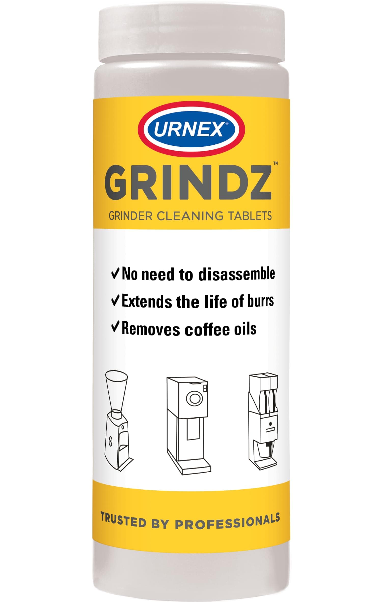 Urnex Grindz Grinder Cleaning Teblets