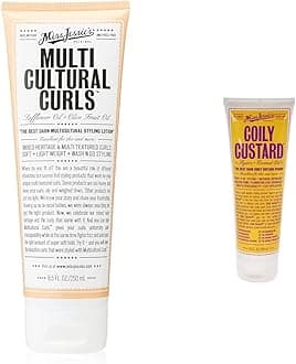 Miss Jessie's Multi Cultural Curls Unisex Cream 8.5oz & Coily Custard Unisex Emulsion 8.5oz