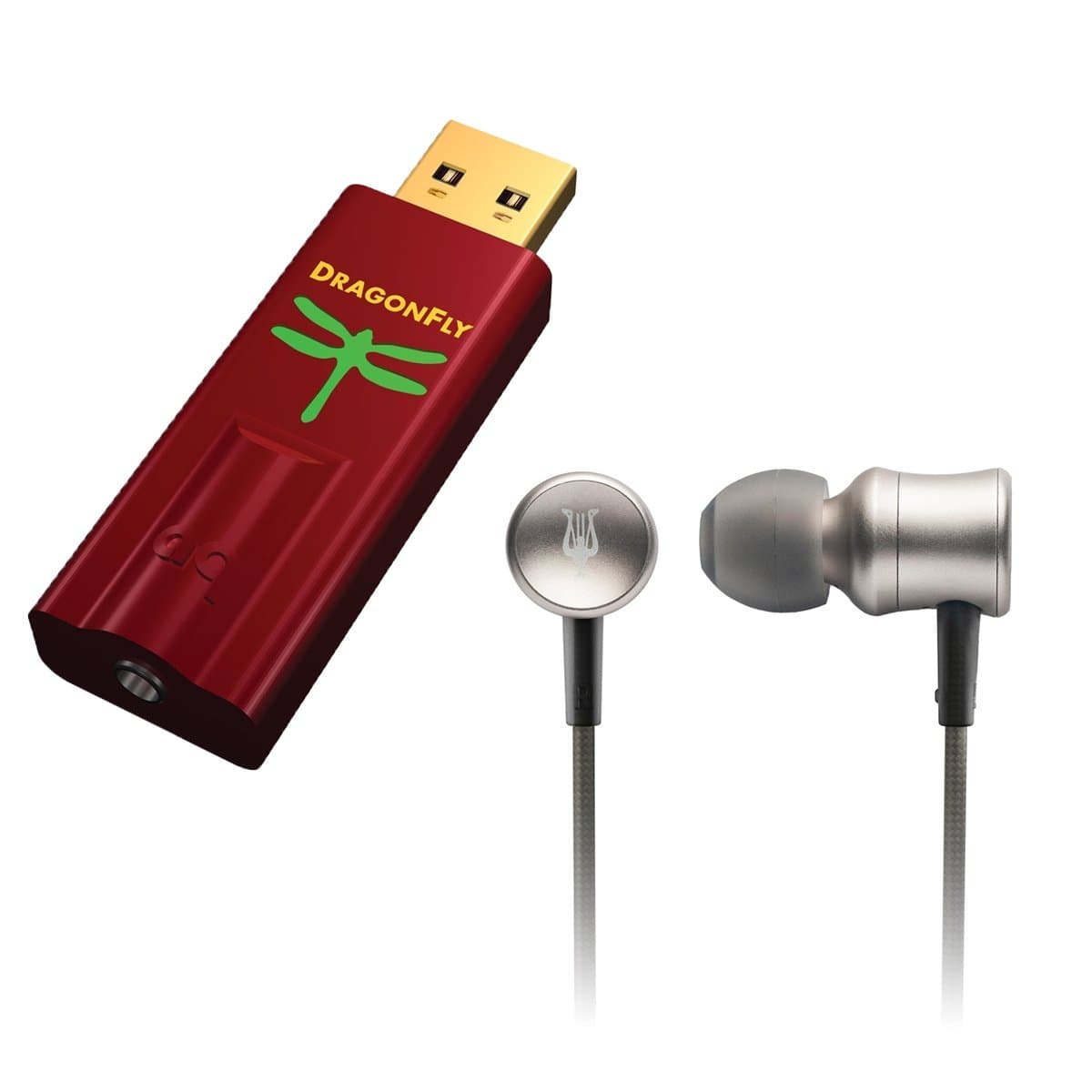 AudioQuest/Meze Bundle - DragonFly Red USB DAC/Headphone Amplifier and 11 NEO Iridium Premium High Fidelity Aluminum IEM Earphones Bundle
