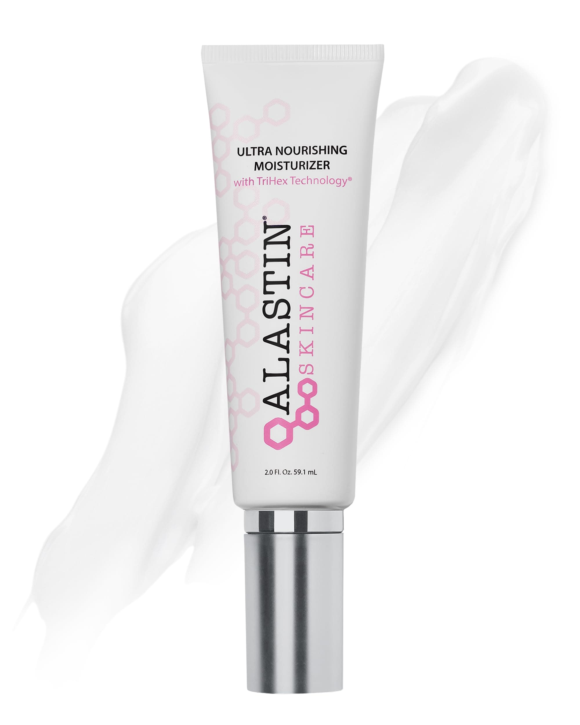 ALASTIN Skincare Ultra Nourishing Face Moisturizer Cream (2 oz) | Daily Hydrating Lotion For Dry Skin | Supports New Collagen & Elastin Production