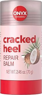Onyx Professional Cracked Heel Repair Balm Stick for Dry Cracked Feet Treatment - Moisturising Heel Balm Rolls On So No Mess Like Foot Cream Foot Lotion - Rescues Cracked Feet for Skin So Soft