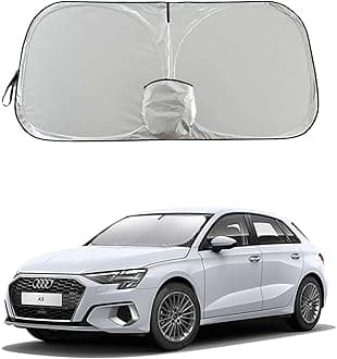 Audi A3 A4 A5 Dedicated Windshield Sun Shade, Sunshade Windshield Visor for Audi A3 A4 A5 1995-2024.